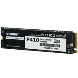 PATRIOT P410 500GB SSD / Interní / M.2 PCIe Gen4 x4 NVMe / 2280 P410P500GM28H