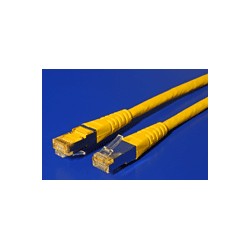 S/FTP patchkabel kat. 6, 0,3m, žlutý