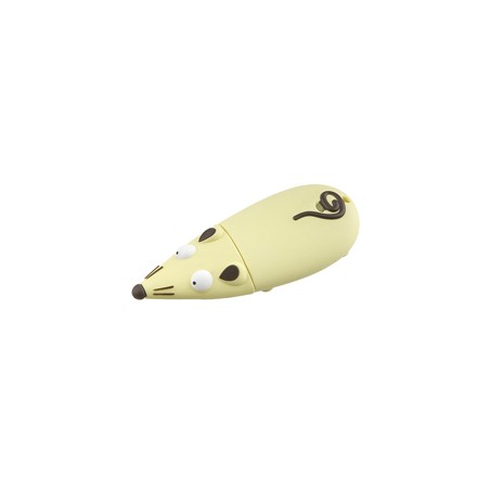 USB Flash 2.0 Tracer Mouse 4GB Yellow