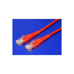 UTP patchkabel kat. 5e, 3m, červený