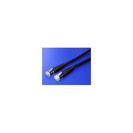 UTP patchkabel kat. 6, 2m, černý
