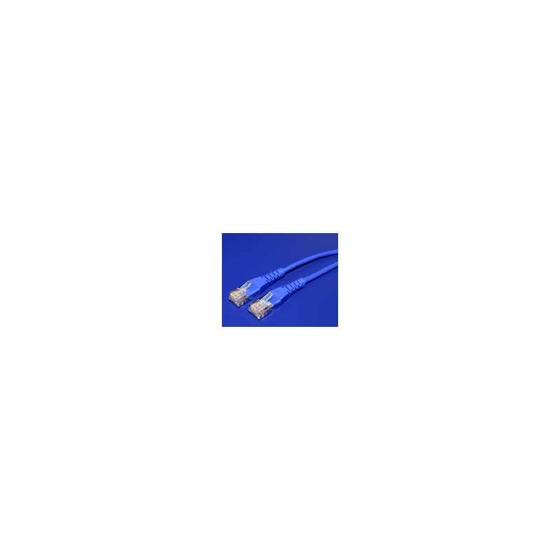 UTP patchkabel kat. 5e, 0,5m, modrý