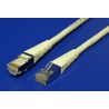 S/FTP patchkabel kat. 6, 0,3m, šedý