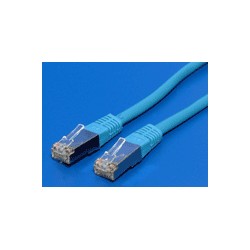 S/FTP patchkabel kat. 6, 5m, modrý