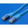 S/FTP patchkabel kat. 6, 5m, modrý