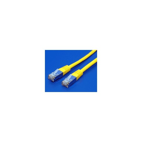 S/FTP patchkabel kat. 6, 5m, žlutý