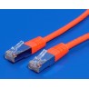 S/FTP patchkabel kat. 6, 15m, červený
