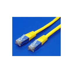 S/FTP patchkabel kat. 6, 15m, žlutý