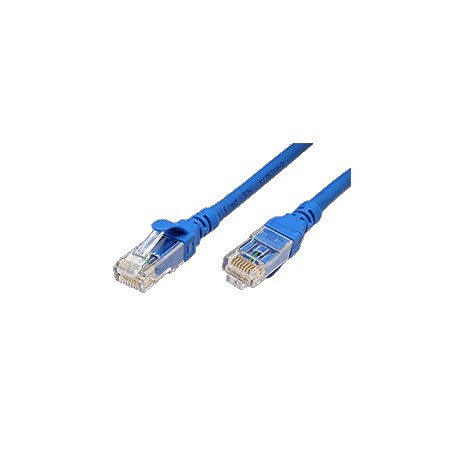 UTP patchkabel kat. 6, Component Level, LSOH, 3m, modrý