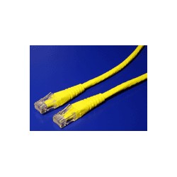 UTP patchkabel kat. 6, 0,5m, žlutý