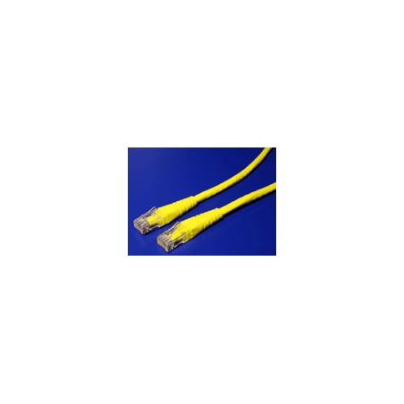 UTP patchkabel kat. 6, 7m, žlutý