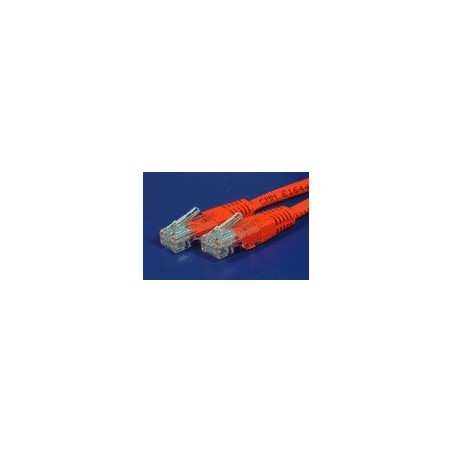 UTP patchkabel kat. 6, 7m, červený