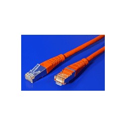 FTP patchkabel kat. 5e, 1m, červený