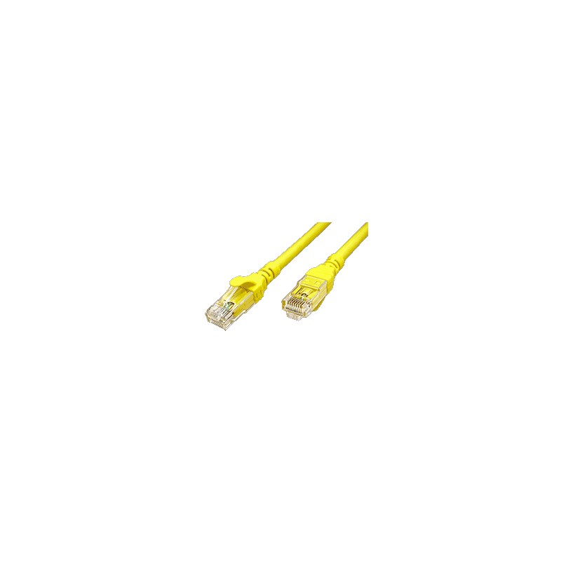 UTP patchkabel kat. 6, Component Level, LSOH, 3m, žlutý