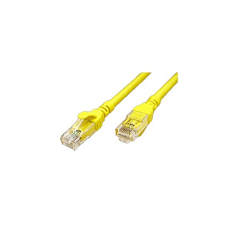 UTP patchkabel kat. 6, Component Level, LSOH, 3m, žlutý