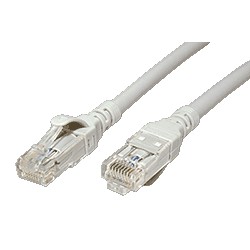 UTP patchkabel kat. 6, Component Level, LSOH, 0,5m, šedý