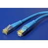 FTP patchkabel kat. 5e, 5m, modrý