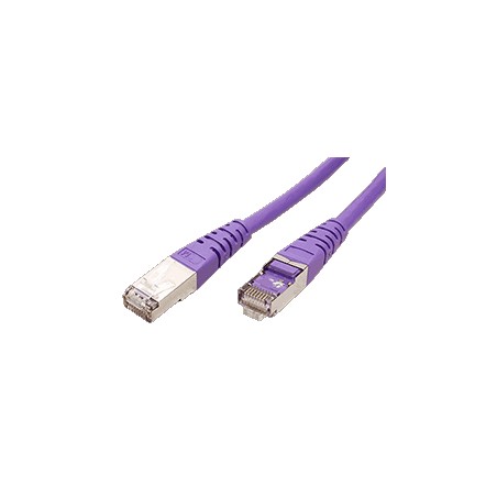 S/FTP patchkabel kat. 6, 2m, fialový