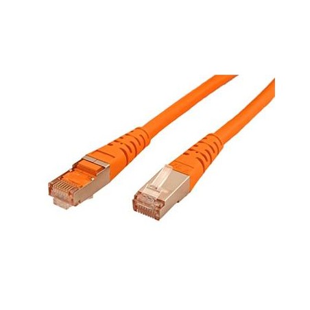 S/FTP patchkabel kat. 6, 20m, oranžový