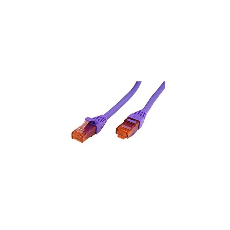 UTP patchkabel kat. 6, Component Level, 20m, LSOH, fialový
