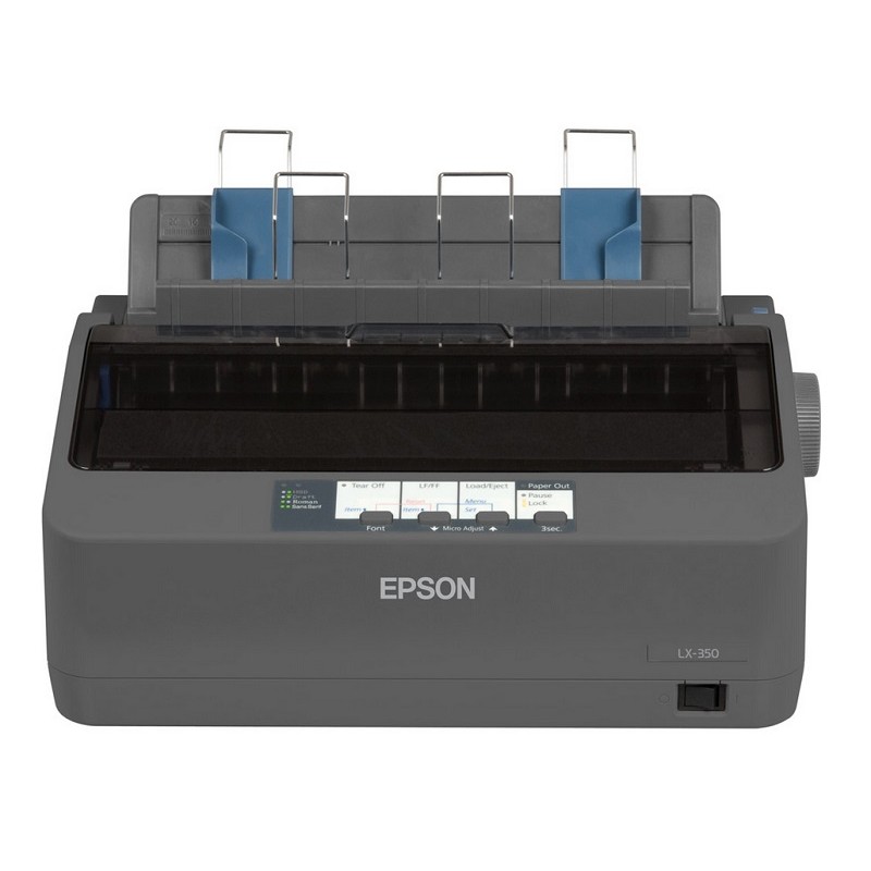 EPSON tiskárna jehličková LX-350, A4, 9 jehel, 347 zn/s, 1+4 kopii, USB 2.0, LPT, RS232