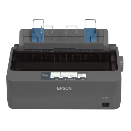 EPSON tiskárna jehličková LX-350, A4, 9 jehel, 347 zn/s, 1+4 kopii, USB 2.0, LPT, RS232