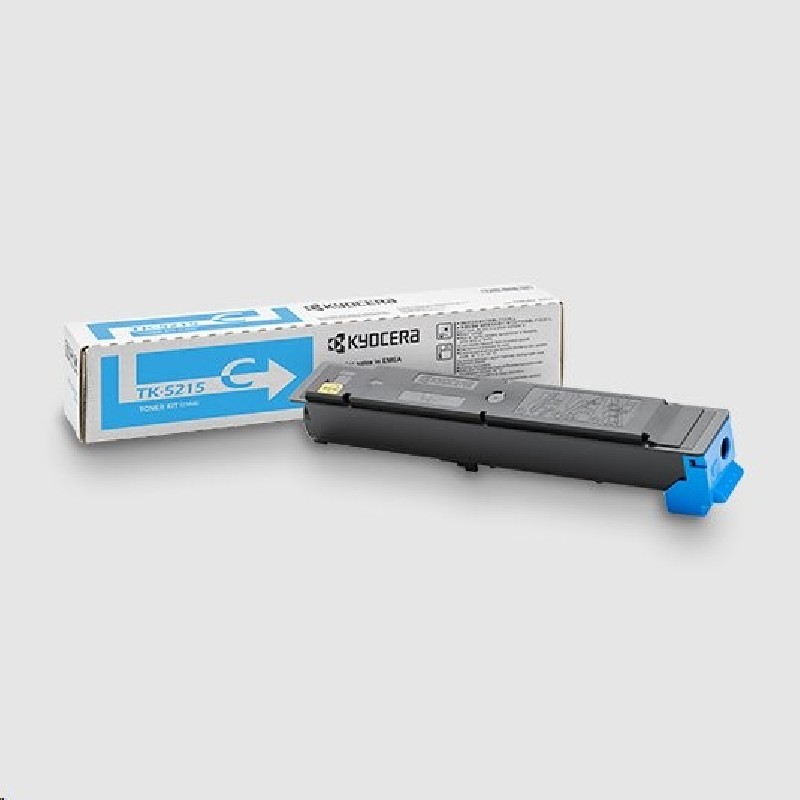 Kyocera Toner cyan na 15 000 A4 (při 5% pokrytí), pro TASKalfa 406ci TK5215C