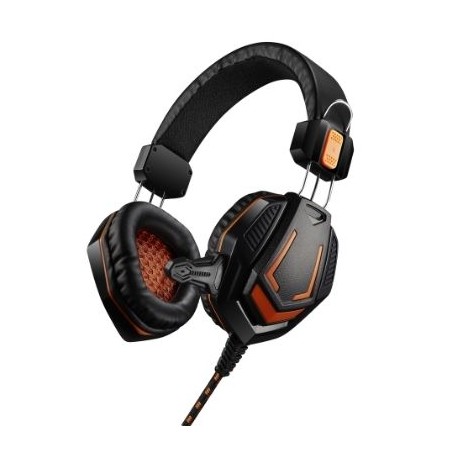 CANYON herní headset Fobos GH-3A, 3,5mm jack, ovládání hlasitosti, 2v1, 3.5mm adaptér, kabel 2m, černý