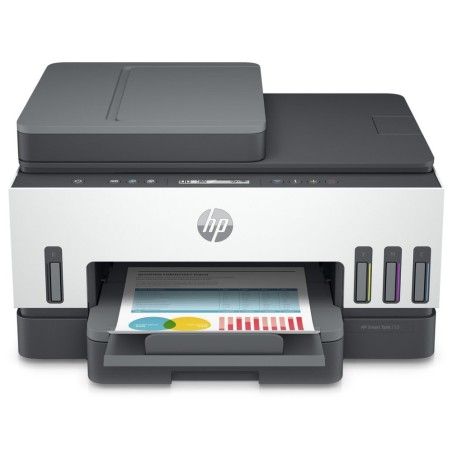 HP All-in-One Ink Smart Tank 750 (A4, 15/9 ppm, USB, Wi-Fi, Ethernet, Print, Scan, Copy, ADF, duplex)