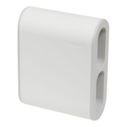 LEGRAND Revolution nabíjecí adaptér 4x2P, bílá-světlé šedá