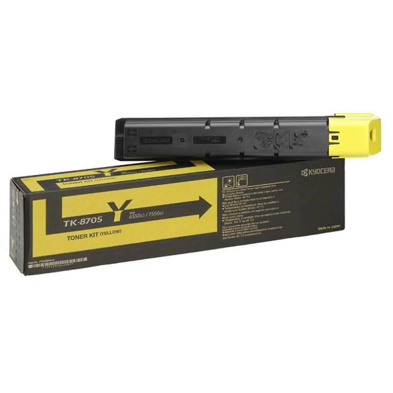 Kyocera Toner yellow na 30 000 A4 (při 5% pokrytí),pro TASKalfa 6550/6551/7550/7551ci