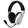 CANYON bezdrátový herní headset EGO GH-13, 2,4Ghz, BT 5.2, USB-C, prostorový zvuk 7.1, 40mm měniče, bílý