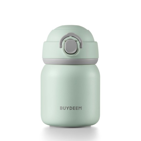 BUYDEEM TAN200, nerezová termo láhev, 200 ml, barva zelená