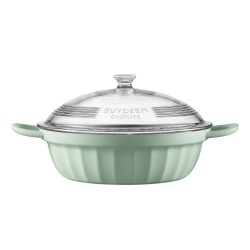BUYDEEM CP181. Hliníkový multifunkční hrnec, objem 3,8l, barva zelená