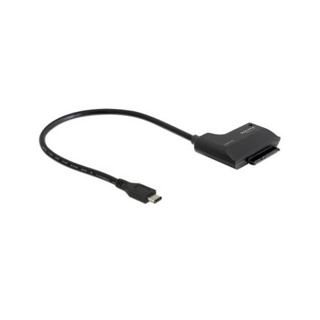 Delock Převodník SuperSpeed USB 10 Gbps (USB 3.1 Gen 2) s USB Type-C™ samec 22 pin SATA 6 Gbps samec napájecí zdroj