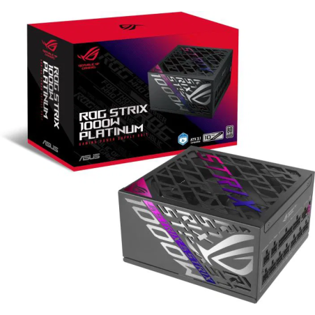 ASUS zdroj ROG STRIX 1000W, 80Plus Platinum, Plně modulární, ATX 3.1
