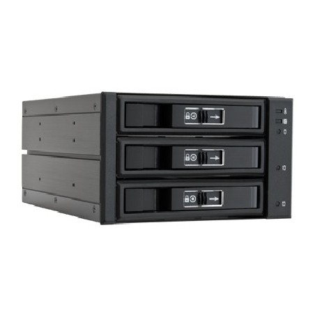 CHIEFTEC SATA/SAS Backplane CBP-2131SAS, 2 x 5.25" bays for 3 SAS/S-ATA HDDs, Hot-Swap, full aluminium