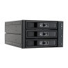 CHIEFTEC SATA/SAS Backplane CBP-2131SAS, 2 x 5.25" bays for 3 SAS/S-ATA HDDs, Hot-Swap, full aluminium