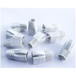 DATACOM krytka pro RJ45 (CAT6A,CAT7) bílý (10ks)