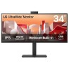 POŠKOZENÝ OBAL - LG monitor 34BA85QE IPS 34" QHD zakřivený /3440x1440 /21:9/300 cd/m2/5ms/HDMI/DP/USB-C/60Hz/HDR10/ On