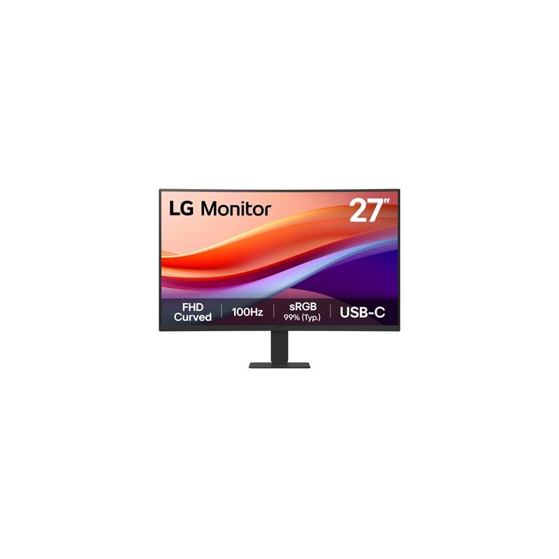 POŠKOZENÝ OBAL - LG monitor 27U421A-B 27" VA 1920x1080 / 16:9 /100Hz/ 250cdm / 5ms / USB-C 15W/ HDMI