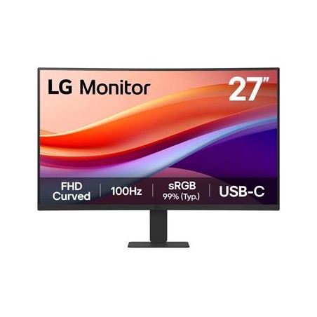 POŠKOZENÝ OBAL - LG monitor 27U421A-B 27" VA 1920x1080 / 16:9 /100Hz/ 250cdm / 5ms / USB-C 15W/ HDMI