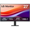 POŠKOZENÝ OBAL - LG monitor 27U421A-B 27" VA 1920x1080 / 16:9 /100Hz/ 250cdm / 5ms / USB-C 15W/ HDMI