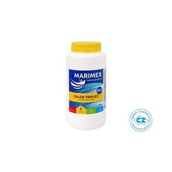 Marimex Chlor Triplex 1,6 kg - bazénová chemie - DEZINFEKCE