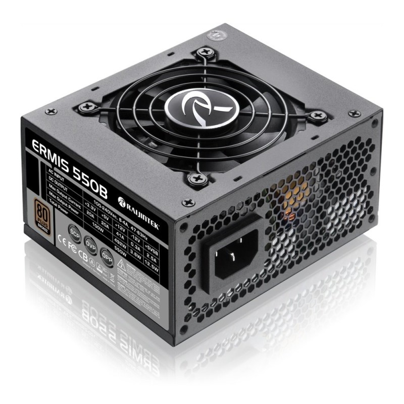 Zdroj Raijintek ERMIS 550B SFX - 550W, 80+ Bronze