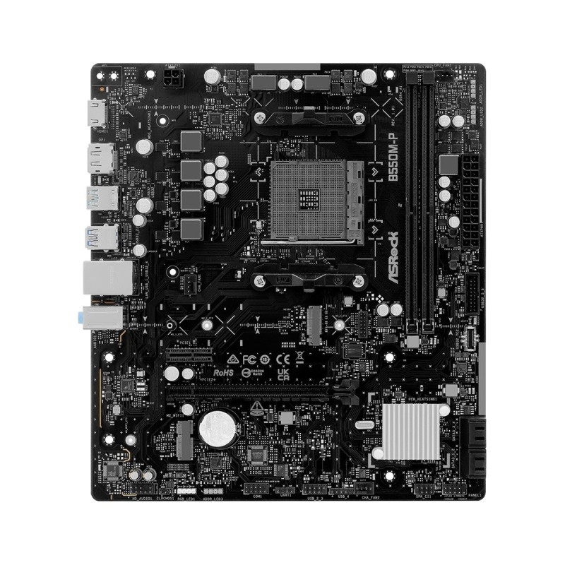 MB Asrock B550M-P /AM4/2xDDR4/M.2/DP/HDMI/mATX