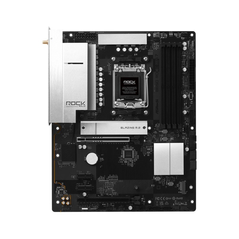 MB Asrock B650 Rock WiFi 7 /AM5/4xDDR5/M.2/W7+BT5.4/HDMI/ATX