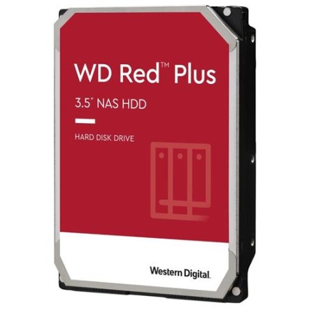 WD RED PLUS NAS WD30EFPX 3TB, SATA III 3.5", 256MB 5400RPM, 180MB/s, CMR