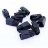 DATACOM krytka pro RJ45 (CAT6A,CAT7) černý (10ks)