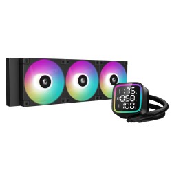 DEEPCOOL vodní chladič LD360 / 3x120 mm PWM ARGB fan / display / černý RLD360BKDMMNG1